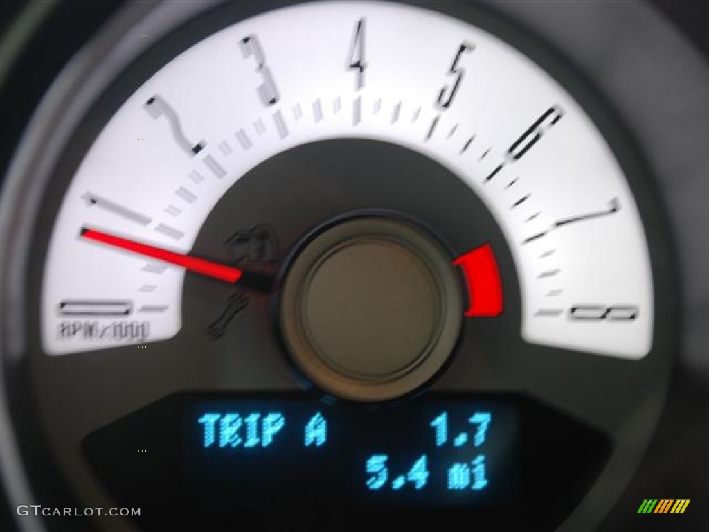 2012 Mustang V6 Premium Coupe - Kona Blue Metallic / Saddle photo #18