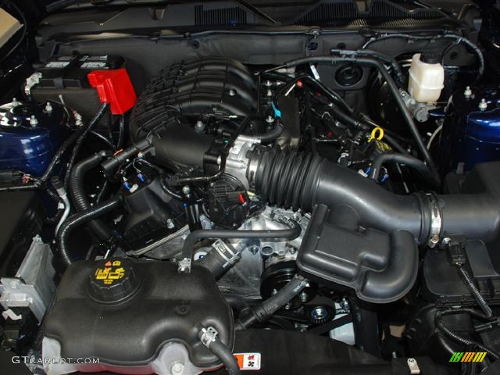 2012 Mustang V6 Premium Coupe - Kona Blue Metallic / Saddle photo #20