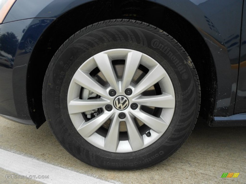 2012 Volkswagen Passat 2.5L S Wheel Photo #57505342