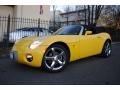 2007 Mean Yellow Pontiac Solstice Roadster  photo #1