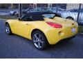 2007 Mean Yellow Pontiac Solstice Roadster  photo #4