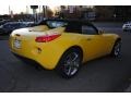 2007 Mean Yellow Pontiac Solstice Roadster  photo #6