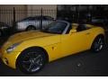 2007 Mean Yellow Pontiac Solstice Roadster  photo #18