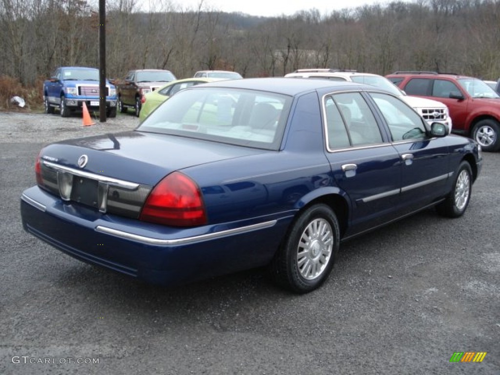 2006 Grand Marquis LS - Dark Blue Pearl / Medium Light Stone photo #8