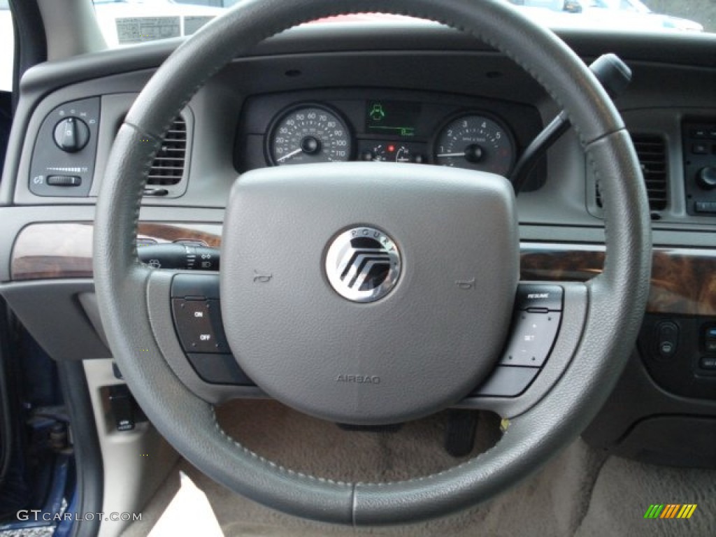 2006 Grand Marquis LS - Dark Blue Pearl / Medium Light Stone photo #18