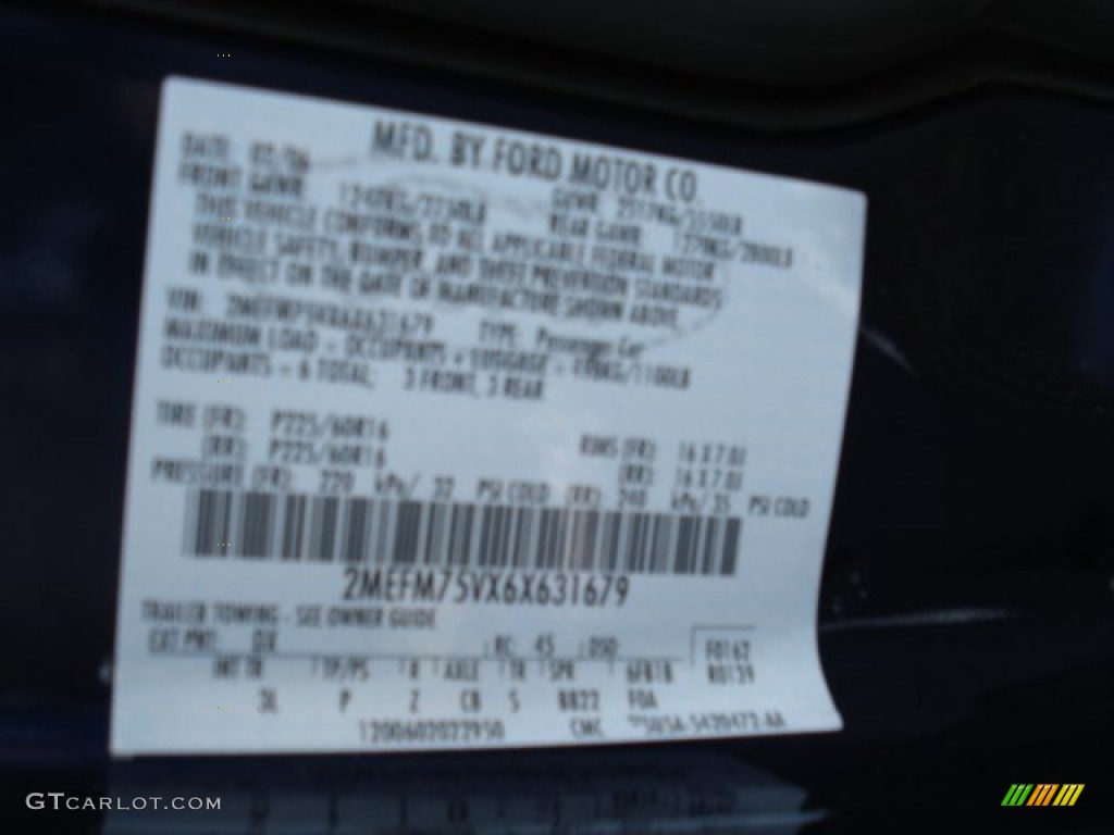 2006 Grand Marquis LS - Dark Blue Pearl / Medium Light Stone photo #20