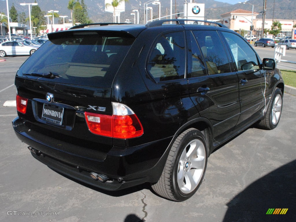 2006 X5 4.4i - Jet Black / Beige photo #8