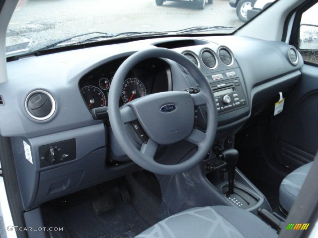 2012 Ford Transit Connect XLT Van Dark Grey Dashboard Photo #57506647