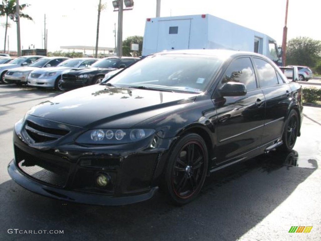 Onyx Black 2008 Mazda MAZDA6 i Sport Sedan Exterior Photo #57506699