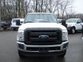 2012 Oxford White Ford F350 Super Duty XL SuperCab 4x4 Dually Chassis  photo #3