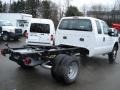 2012 Oxford White Ford F350 Super Duty XL SuperCab 4x4 Dually Chassis  photo #8