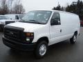 Oxford White 2012 Ford E Series Van E150 Cargo Exterior