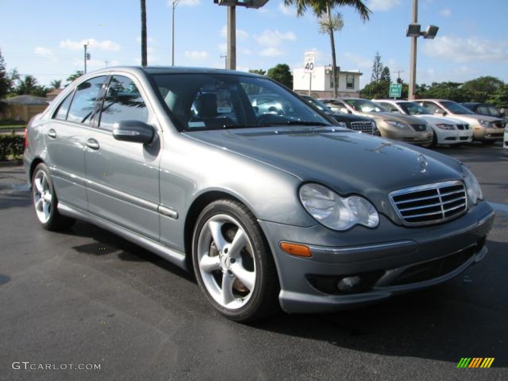 2006 C 230 Sport - Granite Grey Metallic / Black photo #1