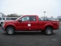 2011 Race Red Ford F150 Lariat SuperCab 4x4  photo #5