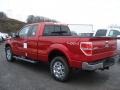 2011 Race Red Ford F150 Lariat SuperCab 4x4  photo #6
