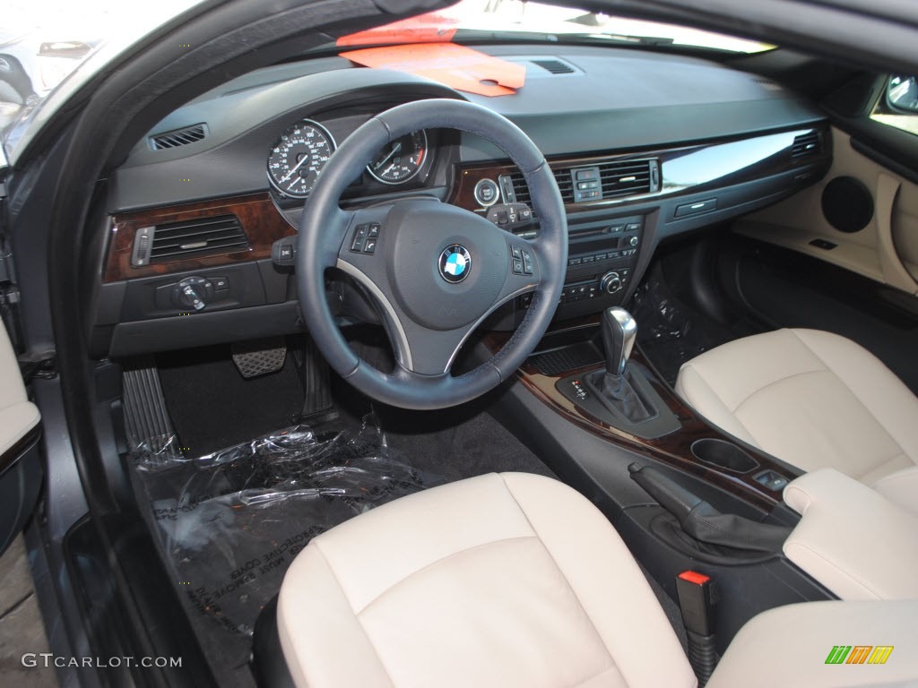 2011 3 Series 328i Convertible - Space Gray Metallic / Oyster/Black Dakota Leather photo #10