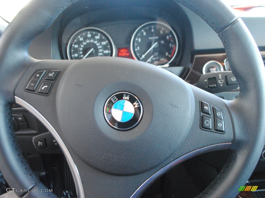 2011 3 Series 328i Convertible - Space Gray Metallic / Oyster/Black Dakota Leather photo #15