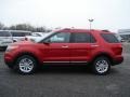 2012 Red Candy Metallic Ford Explorer XLT 4WD  photo #5