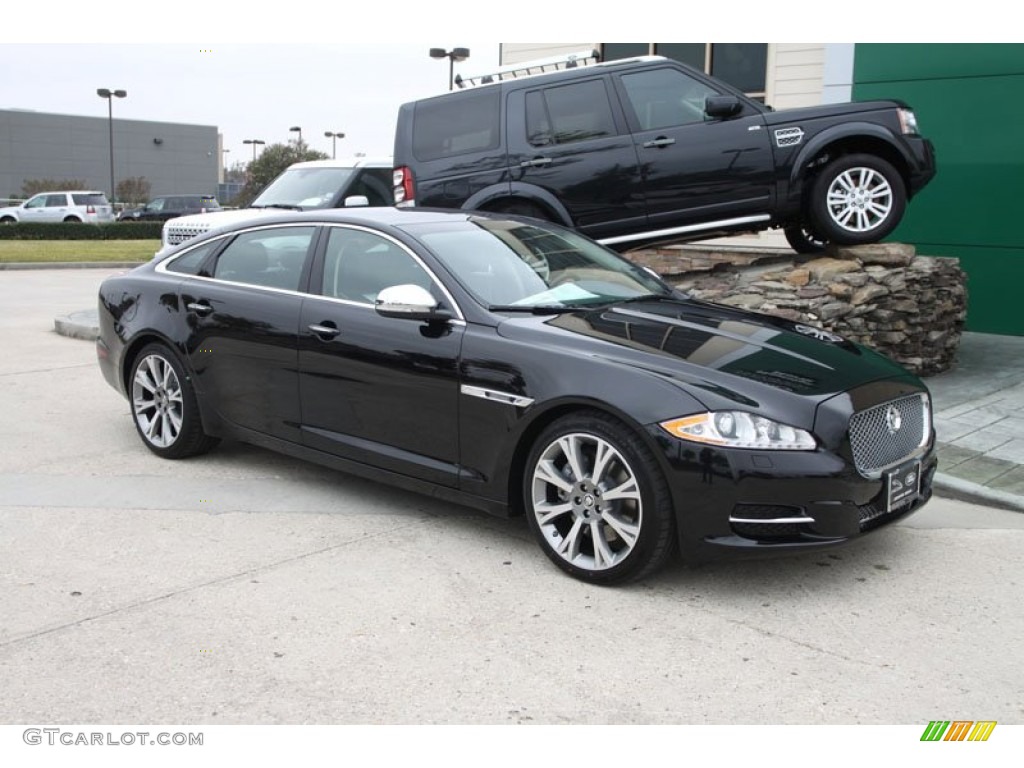Ebony 2012 Jaguar XJ XJL Portfolio Exterior Photo #57508087