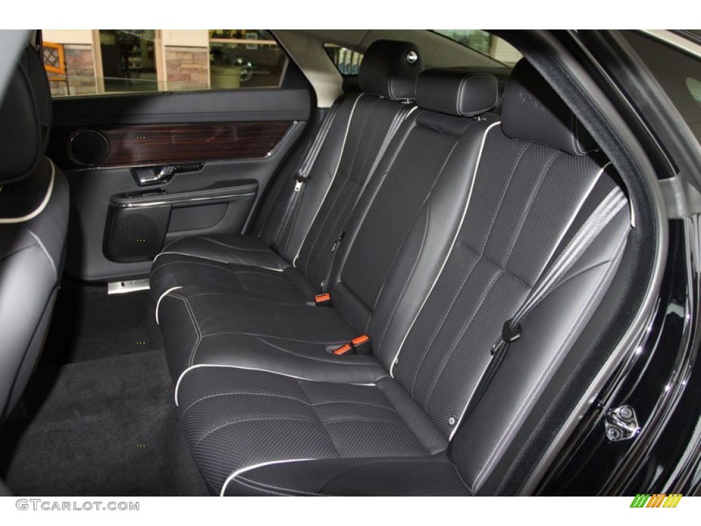 Jet/Ivory Interior 2012 Jaguar XJ XJL Portfolio Photo #57508120