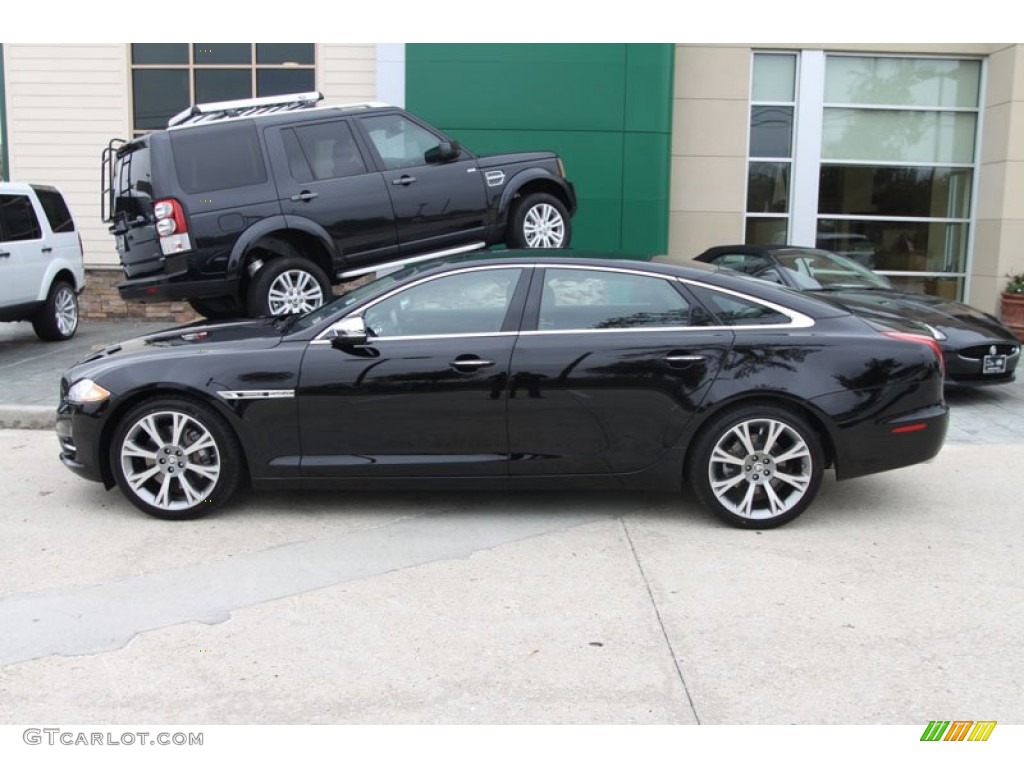 Ebony 2012 Jaguar XJ XJL Portfolio Exterior Photo #57508128