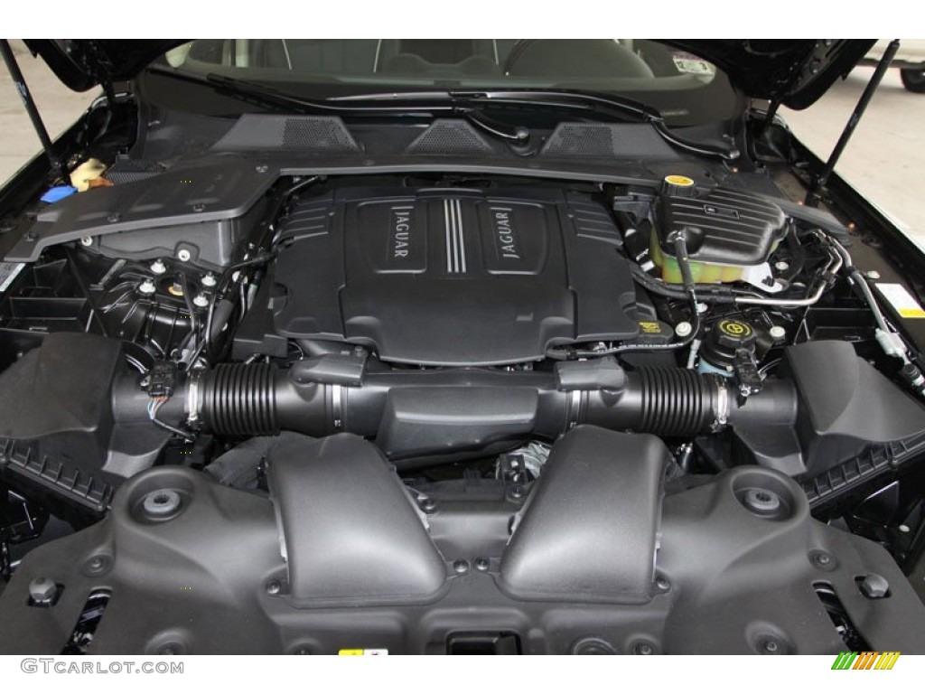 2012 Jaguar XJ XJL Portfolio 5.0 Liter DI DOHC 32-Valve VVT V8 Engine Photo #57508276