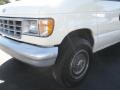 1993 White Ford E Series Van E350 Club Wagon 15 Passenger  photo #4
