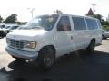 1993 White Ford E Series Van E350 Club Wagon 15 Passenger  photo #5