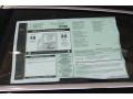 2012 Jaguar XJ XJL Portfolio Window Sticker
