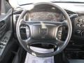 Dark Slate Gray 2002 Dodge Dakota Sport Quad Cab Steering Wheel