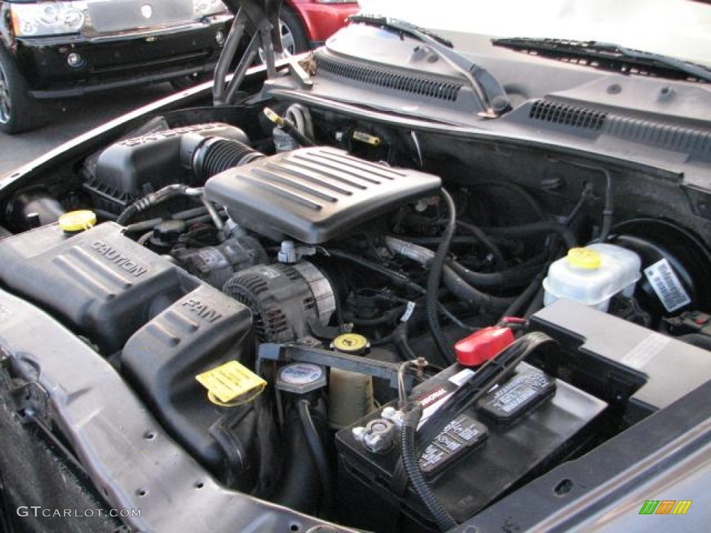 2002 Dodge Dakota Sport Quad Cab 4.7 Liter SOHC 16-Valve PowerTech V8 Engine Photo #57508602