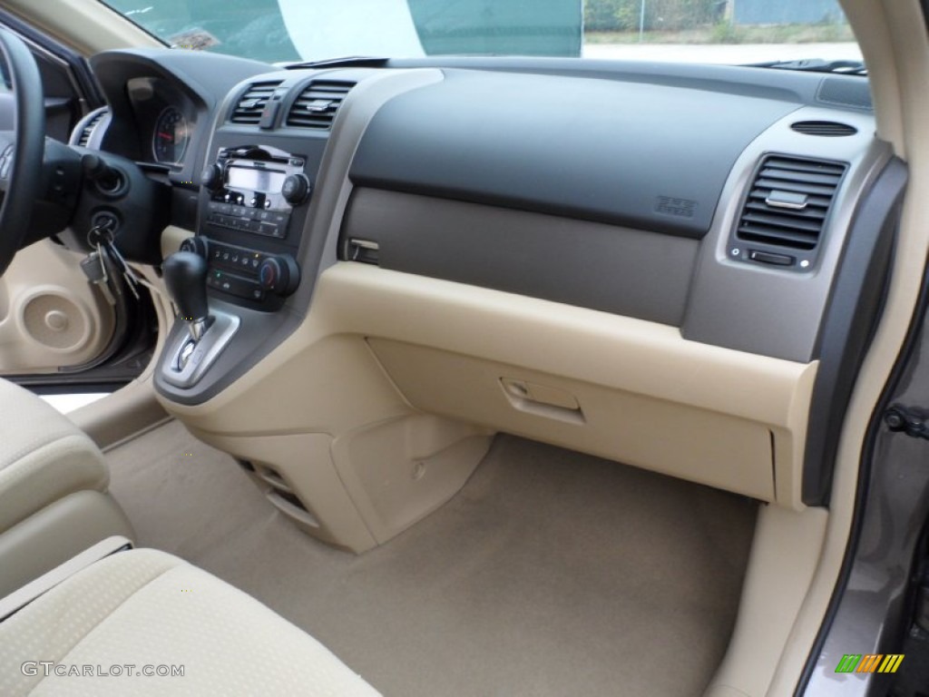 2009 CR-V EX - Urban Titanium Metallic / Ivory photo #21