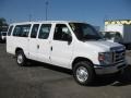 Oxford White - E Series Van E350 XLT Extended Passenger Photo No. 1