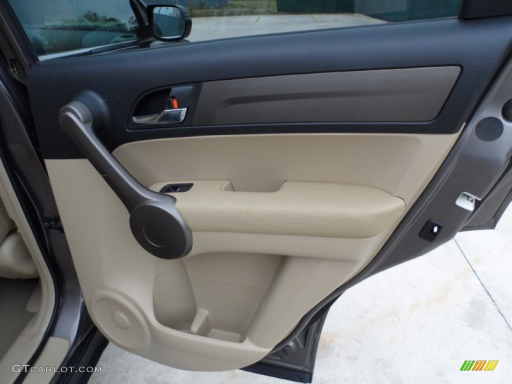 2009 Honda CR-V EX Ivory Door Panel Photo #57508744