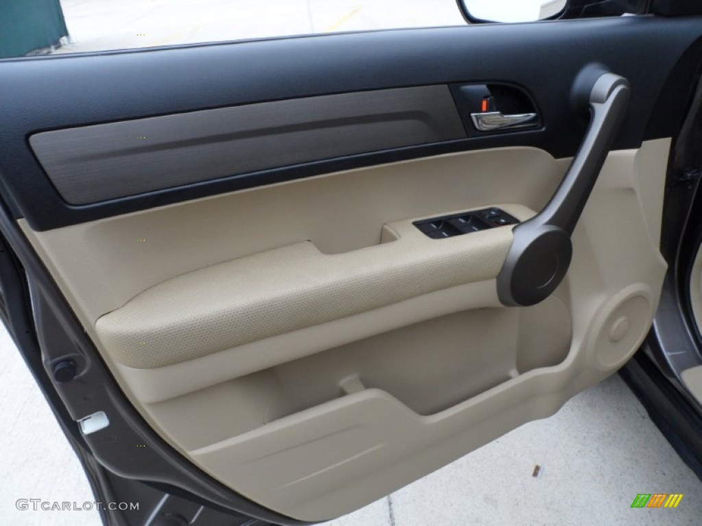 2009 Honda CR-V EX Ivory Door Panel Photo #57508800