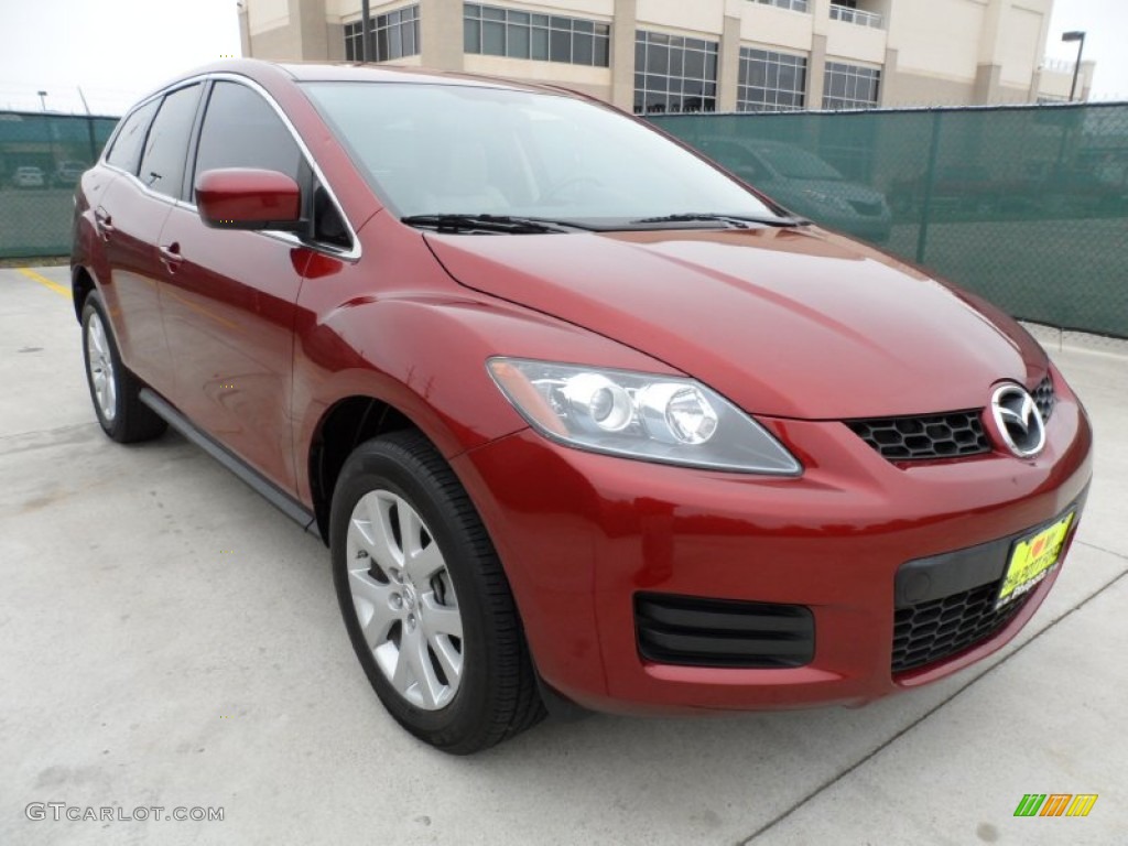 2009 CX-7 Sport - Copper Red Mica / Sand photo #1