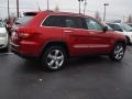 2011 Inferno Red Crystal Pearl Jeep Grand Cherokee Limited 4x4  photo #3