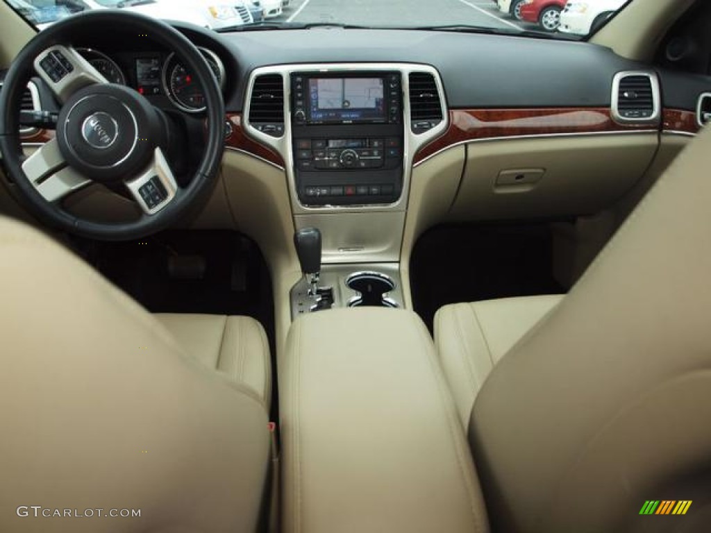 2011 Grand Cherokee Limited 4x4 - Inferno Red Crystal Pearl / Dark Frost Beige/Light Frost Beige photo #10