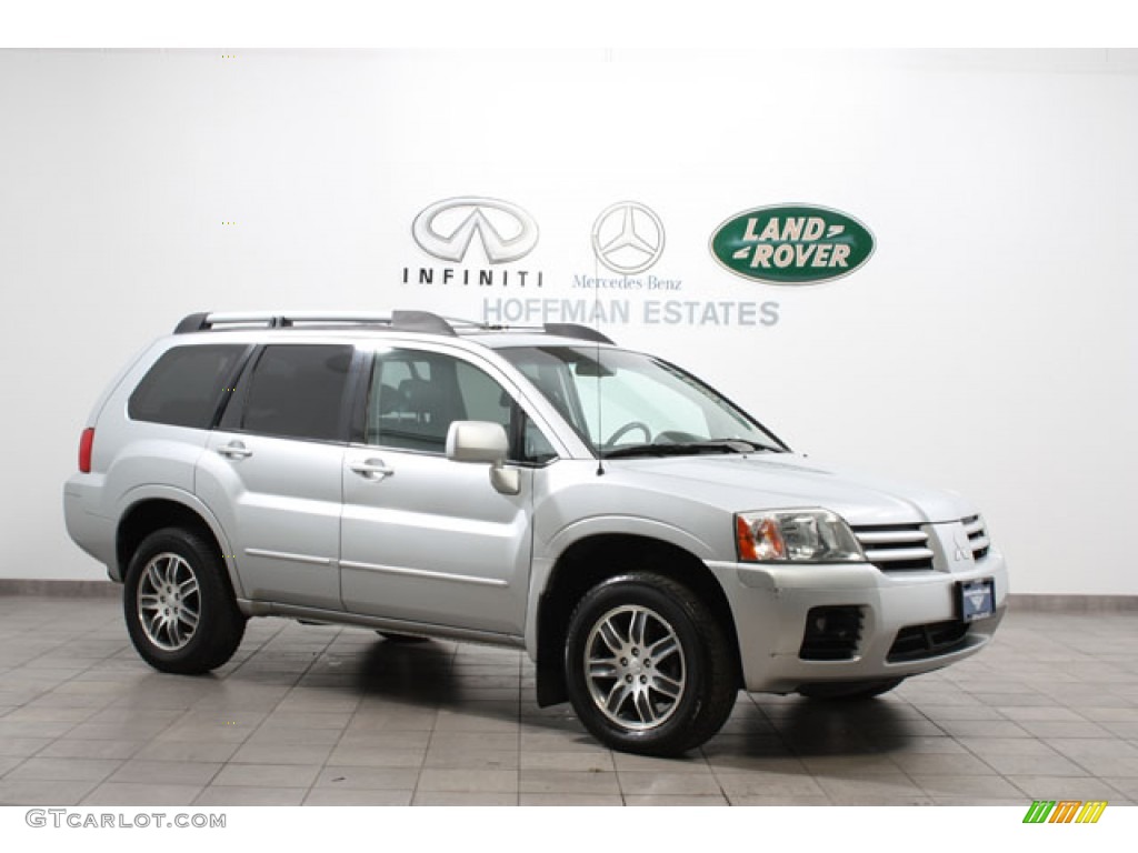 2004 Endeavor Limited AWD - Sterling Silver Metallic / Charcoal Gray photo #1