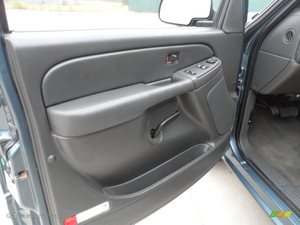 2006 Silverado 1500 LT Extended Cab - Blue Granite Metallic / Medium Gray photo #33