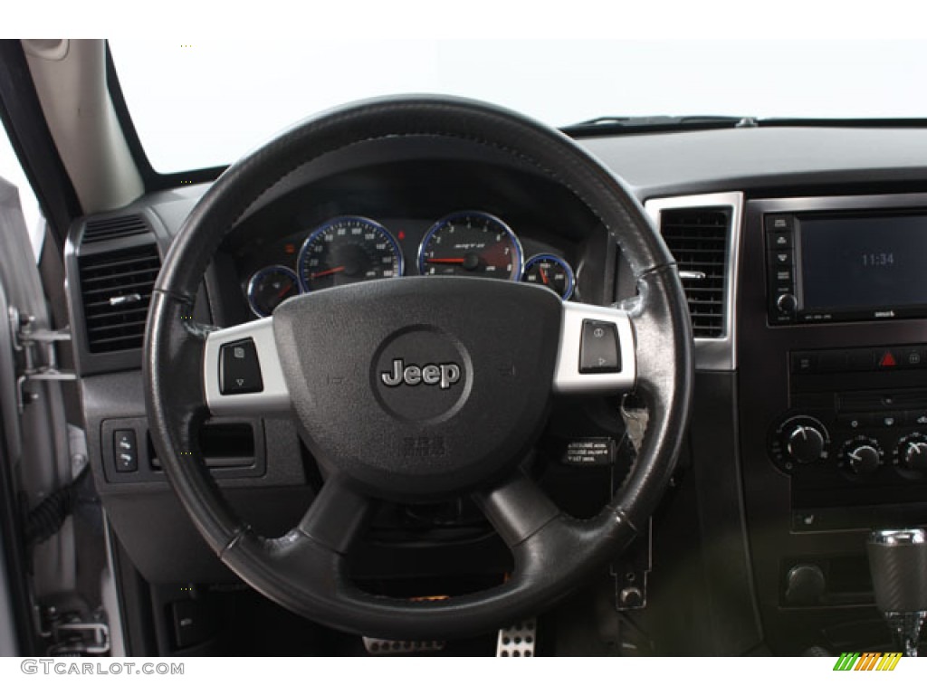 2008 Grand Cherokee SRT8 4x4 - Bright Silver Metallic / Dark Slate Gray photo #7