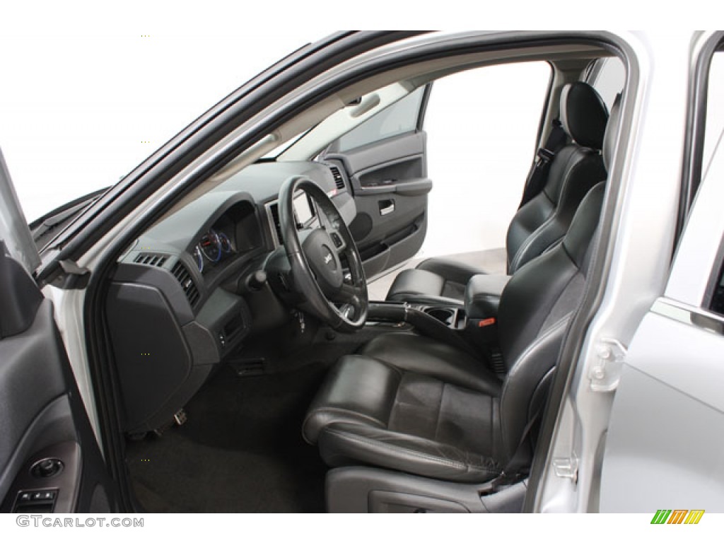 Dark Slate Gray Interior 2008 Jeep Grand Cherokee SRT8 4x4 Photo #57512078