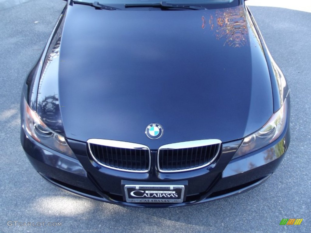 2007 3 Series 328i Wagon - Monaco Blue Metallic / Grey photo #12