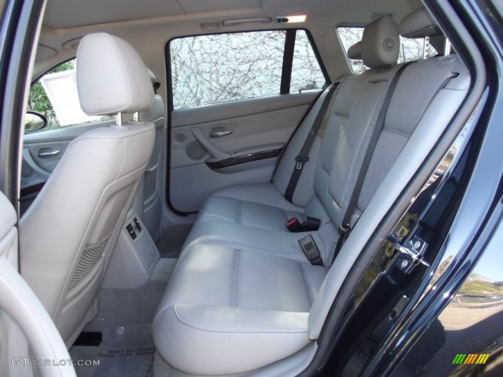 2007 3 Series 328i Wagon - Monaco Blue Metallic / Grey photo #20
