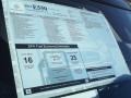  2012 E 550 Cabriolet Window Sticker