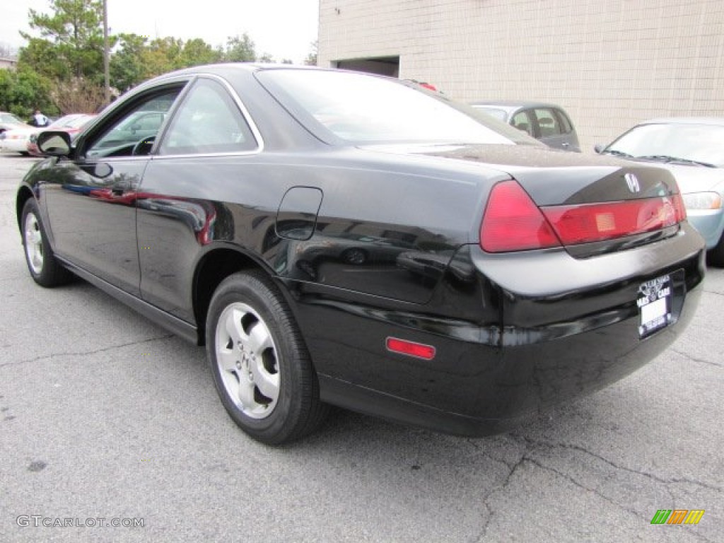 2002 Accord EX Coupe - Nighthawk Black Pearl / Black photo #2