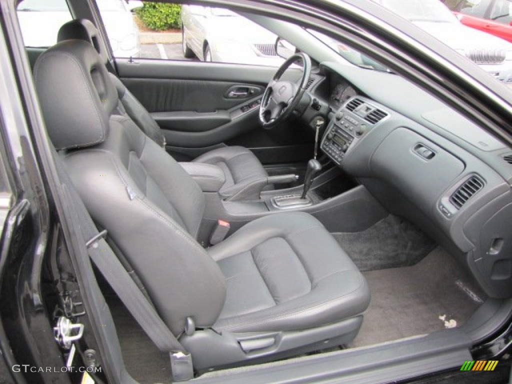 Black Interior 2002 Honda Accord Ex Coupe Photo 57513695