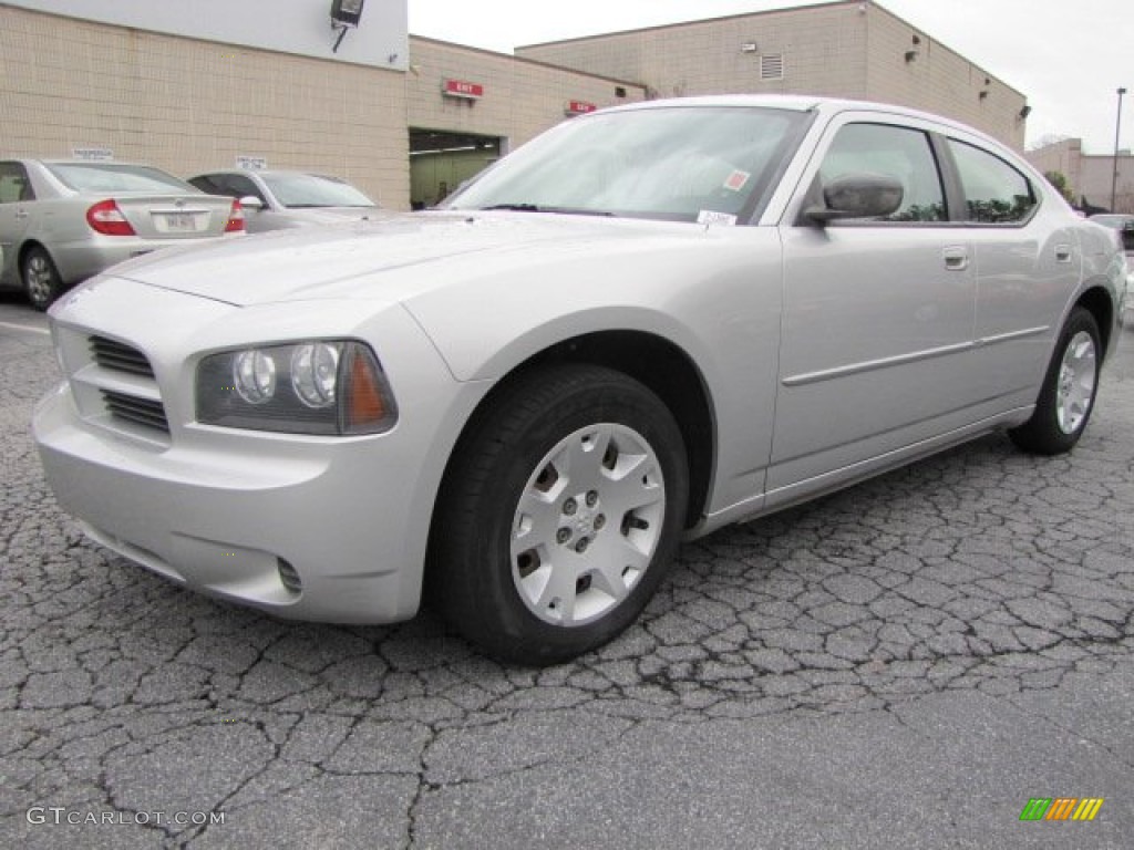 2006 Charger SE - Bright Silver Metallic / Dark Slate Gray/Light Graystone photo #1