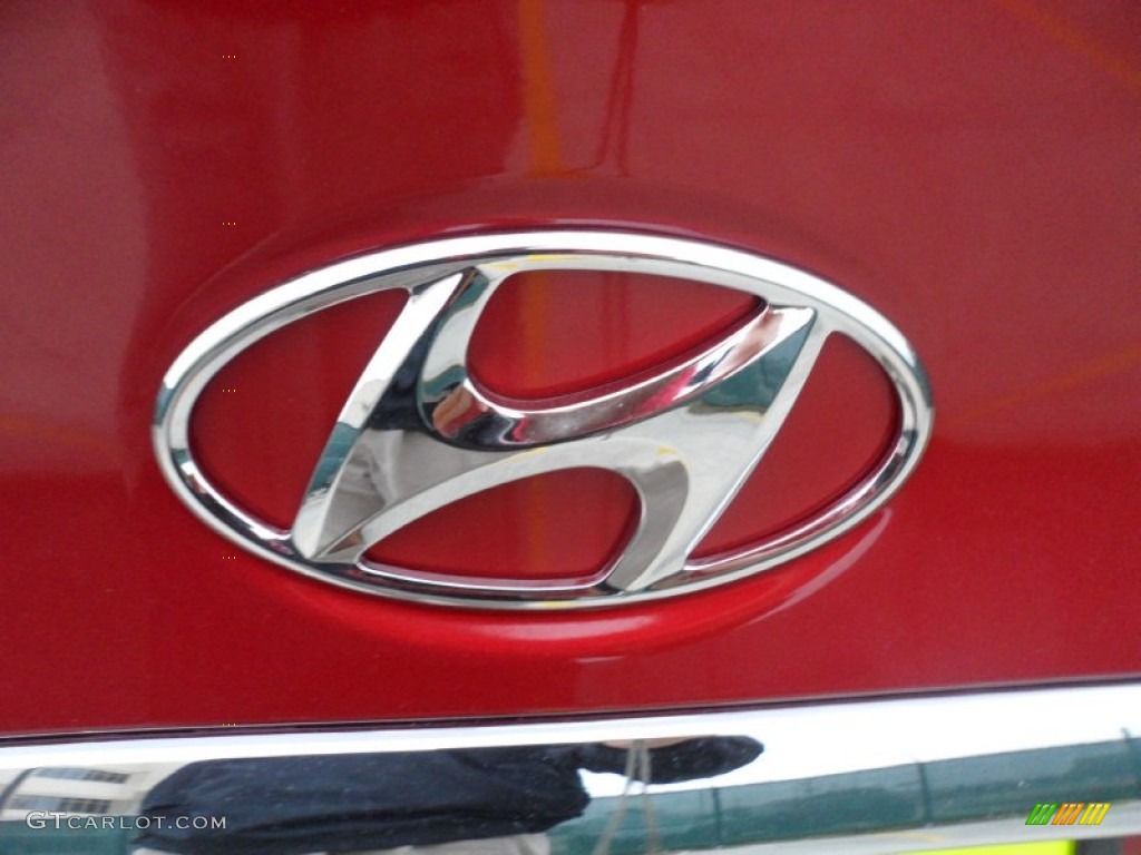 2012 Sonata GLS - Sparkling Ruby Red / Camel photo #15