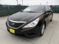 2012 Midnight Black Hyundai Sonata GLS  photo #7